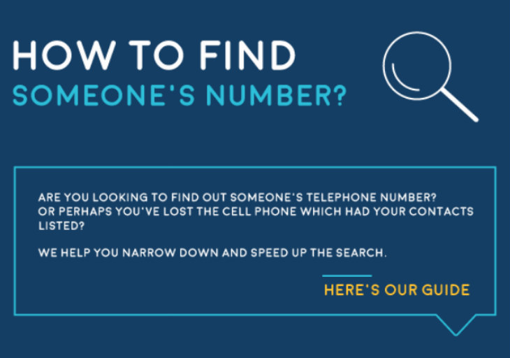 Find Someone's Cell Phone Number